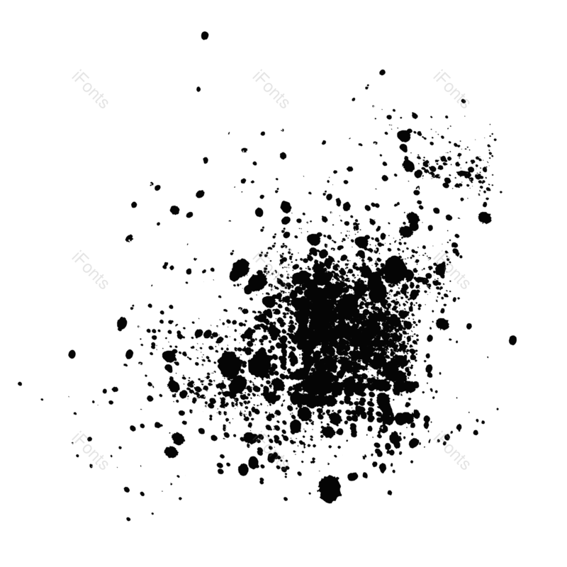 泼墨图片,特效元素,毛笔PNG,免抠素材